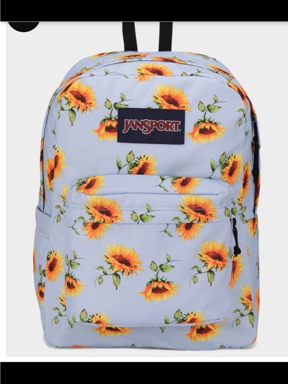 Jansport Sunflower Pattern Backpack Price Firm!